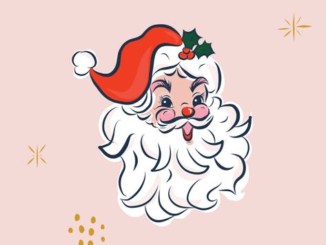 Santa Baby Wallpaper, Procreate Doodles, Christmas Widgets, Fun Holiday Cards, Christmas Posts, Christmas Jobs, Girly Christmas, Christmas Apps, Christmas Collage