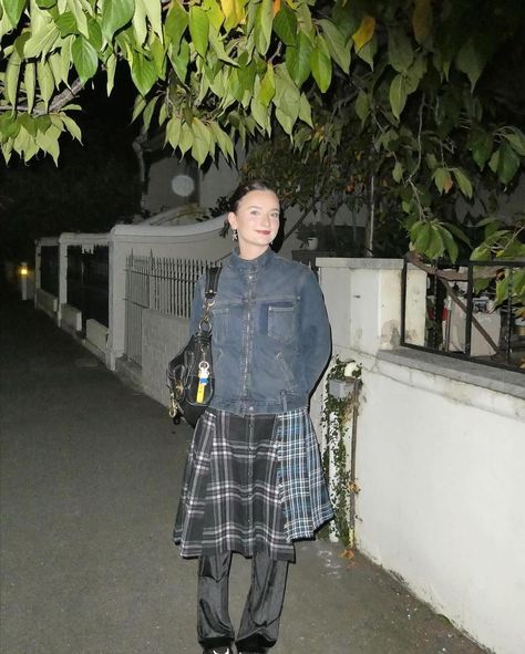 The beautiful @tillyquon by @freyaquon in ARCHIVED (one-off) ACAERR x BY SPONZA kilt⭐️ Kilt Outfits Women, Kilt Outfits, Jeans Outfit, Kilt, Jean Outfits, Outfit Inspo, Clothes For Women, On Instagram, Quick Saves