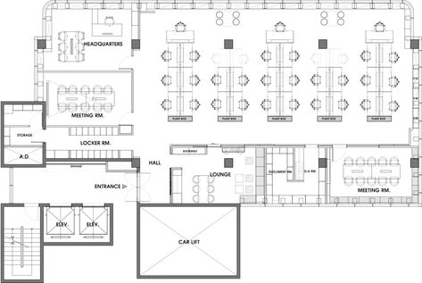 Startup Office Design, Open Office Layout, Office Layout Plan, Open Office Design, Office Space Planning, Coworking Space Design, Architecture Site Plan, Startup Office, Office Floor Plan