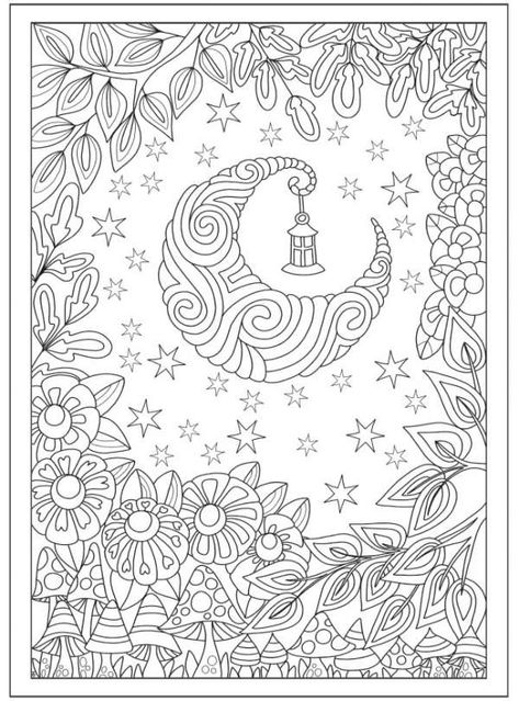 Entangled Coloring Pages, Turtle Pictures, Dover Coloring Pages, Creative Haven Coloring Books, Space Coloring Pages, Adult Colouring Printables, Adult Coloring Designs, Dover Publications, Detailed Coloring Pages