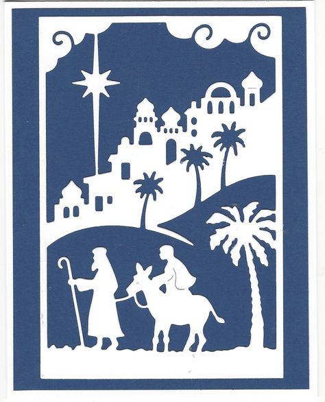 Nativity Scene Ideas Decoration, Shepherds Silhouette Christmas, Christmas Bethlehem Scene, Nativity Scene Silhouette Christmas Cards, Bethlehem Silhouette, Nativity Scene Silhouette, Nativity Art, Bethlehem Christmas, Ward Christmas Party