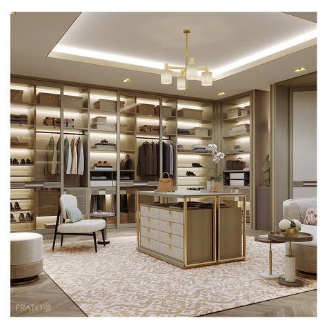 Frato Furniture, Walkin Wardrobe, Closet Island, Dream Closet Design, Vogue Living, Walk In Wardrobe, Closet System, Modular System, Closet Design