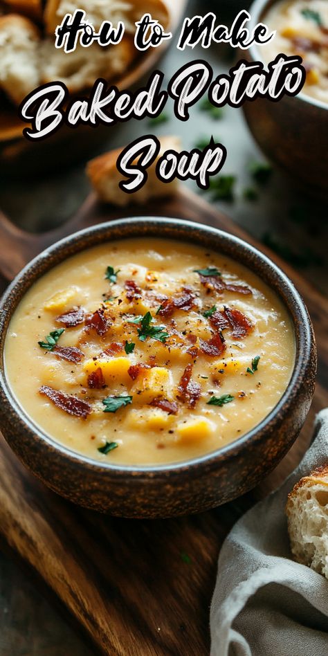 Baked Potato Soup Thick Loaded Baked Potato Soup, The Best Baked Potato Soup, Pioneer Woman Baked Potato Soup, Chophouse Potato Soup, One Pot Loaded Baked Potato Soup, Loaded Potato Soup Dutch Oven, Stove Top Baked Potato Soup, Croc Pot Loaded Baked Potato Soup, Tony Romas Baked Potato Soup