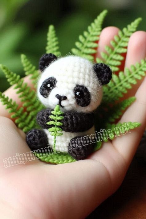 Amigurumi Sweet Panda Free Pattern-1 Tiny Amigurumi Pattern, Crochet Panda Amigurumi, Amigurumi Free Pattern Mini, Crochet Panda Pattern Free Amigurumi, Crochet Mini Amigurumi Free Pattern, Crochet Panda Pattern Free, Tiny Amigurumi Free Pattern, Mini Amigurumi Free Pattern, Panda Amigurumi Free Pattern