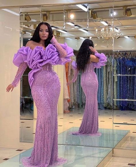 516 likes, 6 comments - IFDRESS (@ifdressdotcom) on Instagram: "Which one?🤩✨️💗👉@ifdressdotcom - ❤️ Follow @ifdressdotcom ❤️ Share @ifdressdo..." Prom Dress Purple, Dinner Gown, Purple Prom, Strapless Prom Dress, Purple Prom Dress, Lace Styles, Beaded Prom Dress, Green Prom Dress, Dress Purple