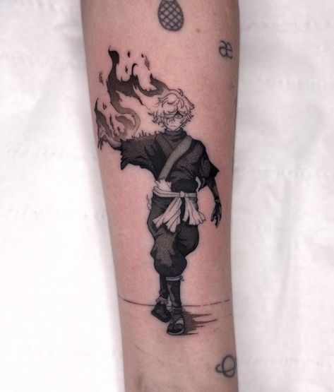 Hells Paradise Tattoo, Slayer Tattoo, Hells Paradise, All Black Tattoos, Paradise Tattoo, Simple Tattoos For Guys, Japan Tattoo Design, Anime Tattoo, Tattoo Desings