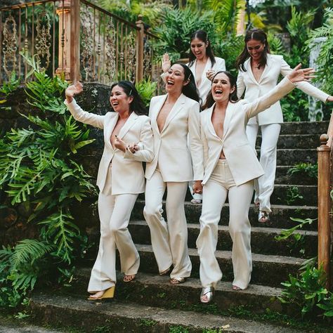 Unique Bachelorette Party Ideas, Reception Playlist, Wedding Entrance Songs, Unique Bachelorette Party, Bridesmaid Suits, Bachelorette Party Unique, Entrance Songs, Awesome Bachelorette Party, Wedding Entrance