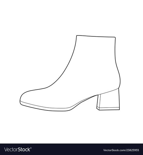 Cartoon Cowboy Boots, Drawing Boots, Boots Drawing, Cartoon Cowboy, Drawing Shoes, Sneakers Drawing, Shoe Sketches, Fashion Illustrations Techniques, Shoes Illustration