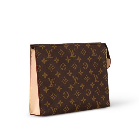 LOUIS VUITTON® - Poche Toilette - Monogram Pochette Louis Vuitton, Vintage Phone Case, Louis Vuitton Travel, Louis Vuitton Official Website, Louis Vuitton Fashion, Toiletry Pouch, Travel Bags For Women, Month Gifts, Louis Vuitton Pochette