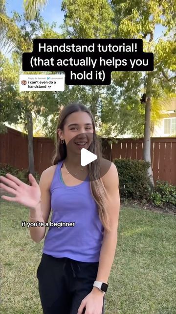 Rylie Shaw on Instagram: "I wish I head learned it this way sooner! #handstand #handstandtutorial #tutorial #dance #gymnastics #cheer #tumbling #acro" Rylie Shaw Tutorials, How To Learn A Handstand, Hand Stand Tutorial, Yoga Handstand Beginner, How To Do Handstand, How To Do A Handstand For Beginners, Gymnastics Skills List, Gymnastics Skills For Beginners, How To Hold A Handstand Longer