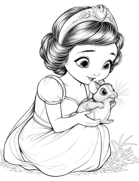 Pintar Disney, Disney Colouring, Snow White Coloring Pages, Disney Colouring Pages, Our Mindful Life, Disney Princess Colors, Owl Coloring Pages, Disney Princess Coloring Pages, Monster Coloring Pages