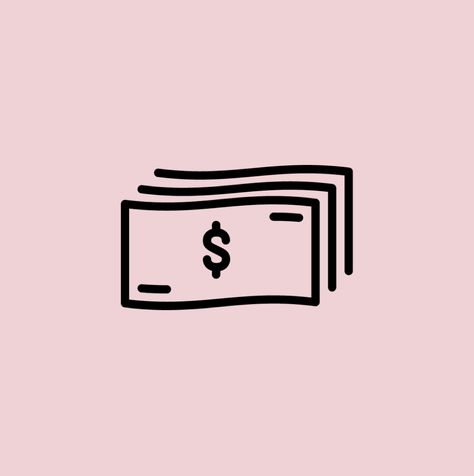 Bank Icon Aesthetic, Phone Astethic, Ios Pictures, Make Up Salon, Pink Screen, Money Logo, Banks Icon, Wallpaper Iphone Boho, Phone Icons