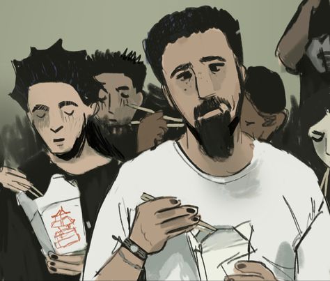 system of a down fanart by mememmeme me me me i made this im so cool System Of A Down Fanart, Serj Tankian, Me Me Me, Chop Suey, System Of A Down, Art Things, Me Me, Silly Images