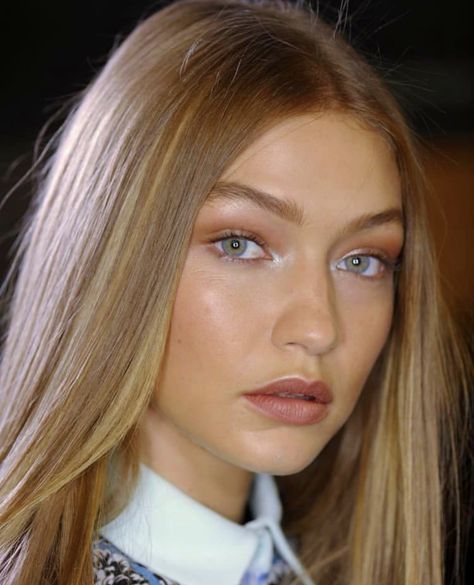 Gigi Ha Did Hair, Gigi Hadid Hair Brown, Gigi Hadid Blonde Hair, Gigi Hadid Natural, Gigi Hadid Blonde, Gigi Hadid Makeup, Gigi Hadid Hair, Gigi Hadid Beauty, Gigi Hadid Pictures