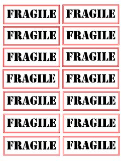 Packing Label Printables Fragile Sticker Free Printable, Moving Labels Printable Free, Printable Moving Labels, Moving Labels, Fragile Label, Shipping Label, Digital Organization, Free Labels, Labels Printables Free