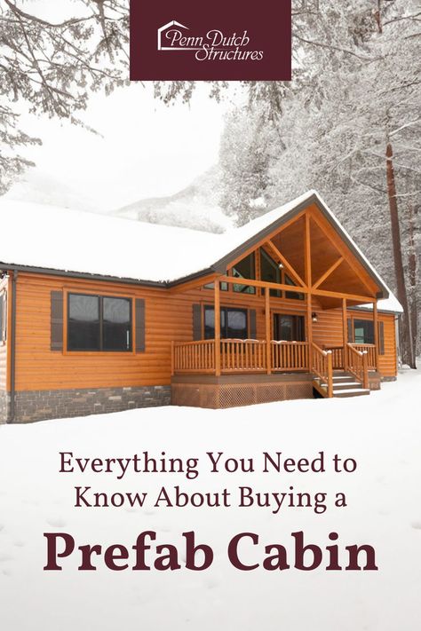 a log cabin covered in snow Prefab Log Cabins, Modular Log Cabin, Prefab Cabins, Burning Questions, A Log, Log Cabins, Best Investments, A Quote, Log Cabin