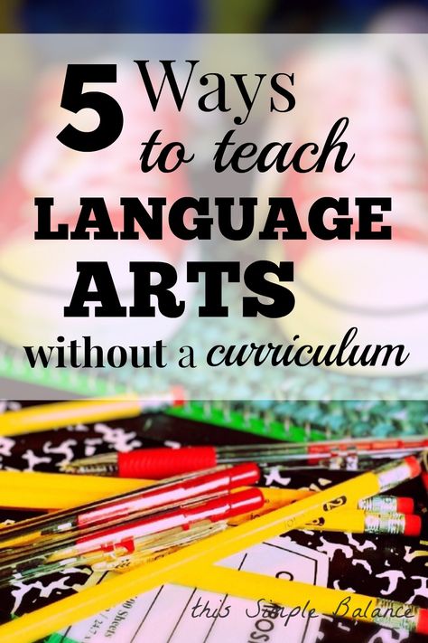 Learn 5 ways we homeschool language arts in the elementary years without formal curriculum. Relaxed Homeschooling, Homeschool Advice, Homeschool Writing, Language Art Activities, Language Arts Elementary, Homeschool Life, Homeschool Printables, Homeschool Help, Art Curriculum