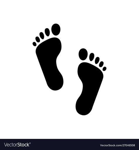 How To Draw Footprints, Footsteps Illustration, Footsteps Tattoo, Foot Print Drawing, Footsteps Drawing, Footprint Silhouette, Footprint Drawing, Footprint Illustration, Foot Print Tattoo