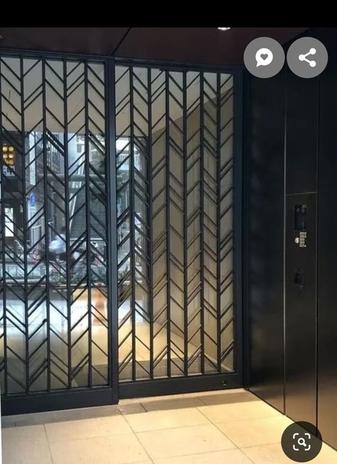 Sliding Grill, Modern Window Design, Home Window Grill Design, Window Grill Design Modern, Modern Entrance Door, Grill Gate Design, Iron Door Design, Iron Grill, Grill Door Design