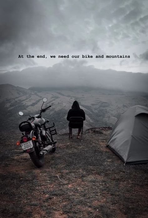 Bike Quotes For Instagram, Riding Bike Aesthetic, Kashmir Photography, Military Motivation, Best Whatsapp Dp, Riding Quotes, Bike Quotes, Phone Photo, Bike Aesthetic