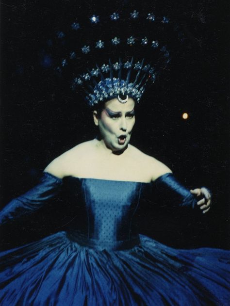 Luciana Serra in Queen of the Night Singer Costumes, Magic Flute, The Magic Flute, Night Magic, Queen Of The Night, Amadeus Mozart, Metropolitan Opera, Dance Theater, Opera Singers