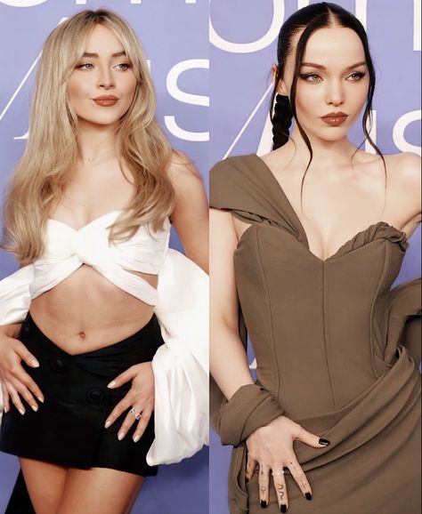 Dove Cameron And Sabrina Carpenter, Sabrina Carpenter And Dove Cameron, Dove Cameron Tattoo, Kylie Jenner Baby, Dove Cameron, Fav Celebs, Disney Channel, Sabrina Carpenter, Kylie Jenner