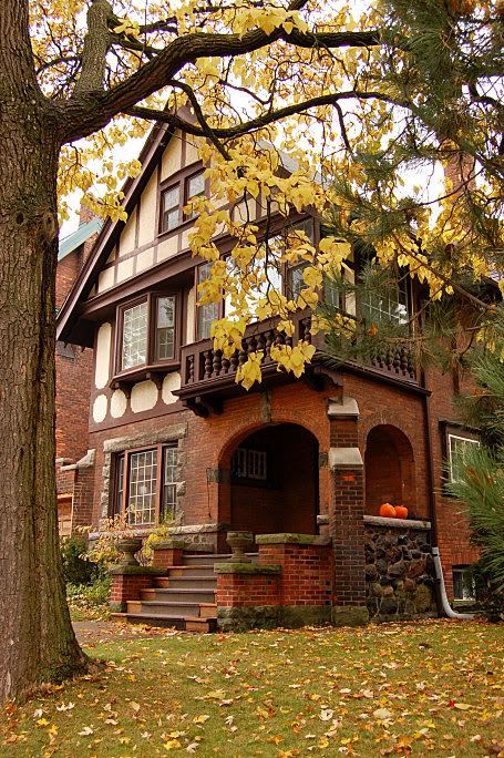 City Photos, Tudor House, Dream Cottage, House With Porch, Cute House, Sims House, Dream House Exterior, House Goals, Pretty House