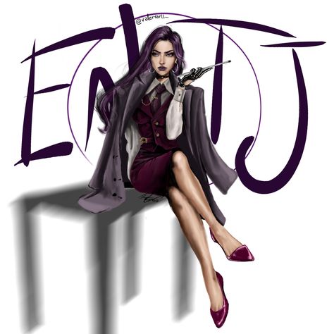 MBTI - 16 personality - ENTJ Entj Fashion, Entj Personality Women, Entj Women Aesthetic, Entj Girl, Entj Art, Entj Memes, Entj Fanart, Entj Aesthetic, Mbti Entj