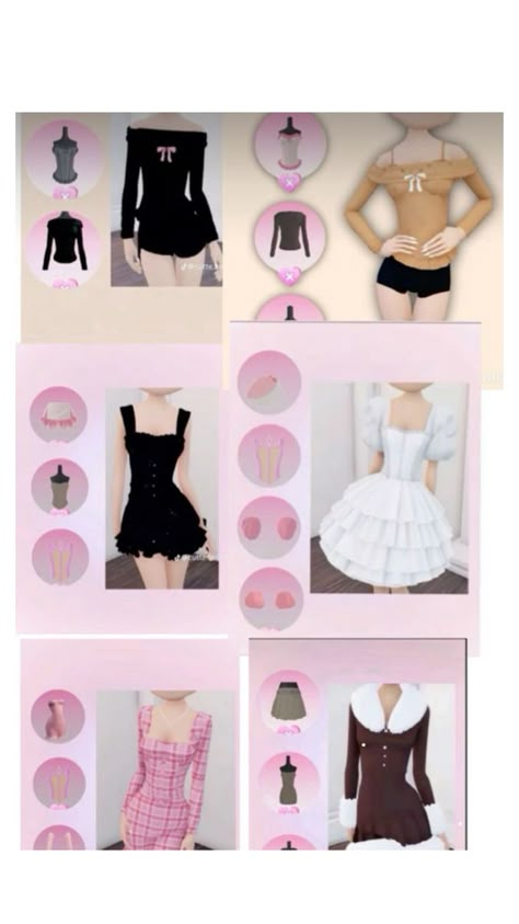 Dress To Impress Shopping Theme, Layering Hacks, Fancy Dress Code, Dress Impress, Dti Hacks, Roblox Dress, Outfit Hacks, Dti Ideas, Office Casual Outfit