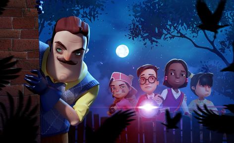 Secret Neighbor: Explore a sinister house—and don’t get caught! Secret Neighbor, Hello Neighbor Game, Disney Playlist, Gaming Area, Kill It With Fire, Ninja Recipes, Switch Nintendo, Hello Neighbor, Game Pass