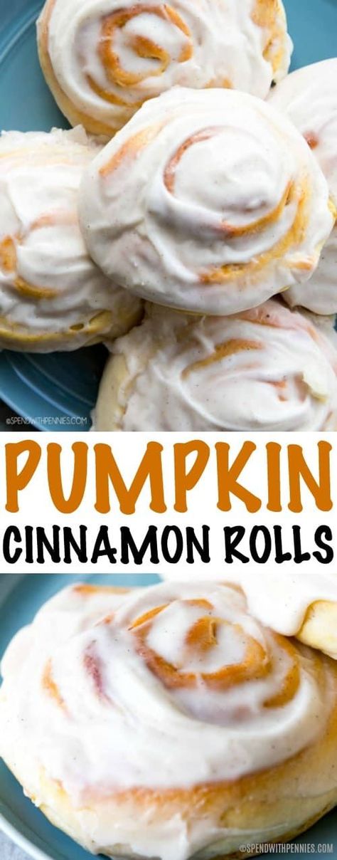 Pumpkin Cinnamon Rolls are a light, fluffy sweet roll filled with a pumpkin filling, and glazed with a pumpkin pie cream cheese icing. A yummy fall treat, any time of year! Pumpkin Pie Cream Cheese, Fall Dessert Recipes Pumpkin, Pie Cream Cheese, Cinnamon Pretzels, Pumpkin Filling, Pumpkin Cinnamon Rolls, Sweet Rolls, Cream Cheese Icing, Sweet Roll