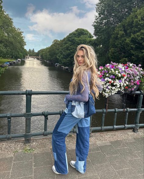 Romee Strijd Outfits, Romee Strijd Style, Instagram Amsterdam, Romee Strijd, Blonde Hair Looks, Virtual Stylist, Daily Dress, Urban Chic, Runway Models