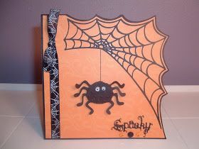 The Cricut Bug: Spooky Spider Card Spider Card, Halloween Cards Diy, Halloween Decor Diy, 3d Inspiration, Carte Halloween, Halloween Cards Handmade, Diy Halloween Decor, Cricut Halloween, Halloween Greeting Card