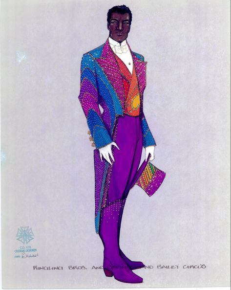 Xanadu Costume Ideas, Male Circus Costume, Circus Outfits Male, Circus Fashion Men, Cirque Du Soleil Outfit, Gregg Barnes, Greg Barnes, Circus Man, Circus Ringmaster