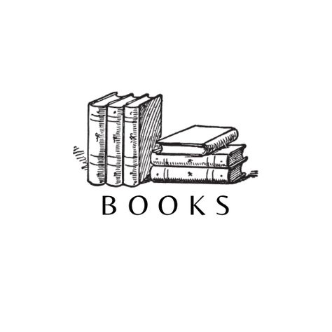 Highlights Book Instagram, Book Icon Instagram Highlight, Book Highlight Instagram, Book Instagram Highlight Cover, Books Highlight Cover, Book Logo Aesthetic, Book Icon Aesthetic, Books Doodle, Books Icon