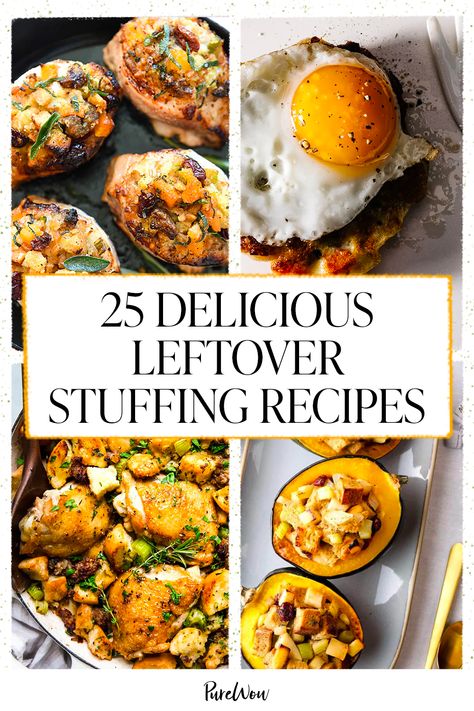 undefined cooking,fall,food,holiday,leftovers,national,recipe,side-dish,thanksgiving Leftover Stuffing Recipes, Stuffing Leftovers, Leftover Stuffing, Cornbread Stuffing Recipes, Leftover Cornbread, Leftover Breakfast, Thanksgiving Casserole, Leftover Casserole, Thanksgiving Leftover Recipes