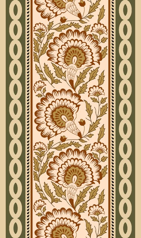 Mughal Border Design, Mughal Lace Border, Boder Patten, Mughal Art Motifs, Digital Lace Border, Mughal Borders, Mughal Border, Flower Border Png, Art Motifs