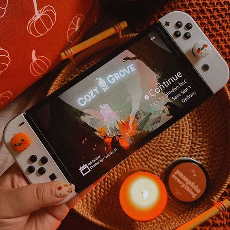 In my cozy gamer era..🎃 My personal vibes for this fall are ✨cozy✨ I’m talking cozy settings, cozy activities, and cozy moments. I feel like life has been going 110% miles an hour, and I yearn for those quiet, cozy moments. My current cozy obsession? Cozy gaming on my Nintendo Switch.🕹️ I haven’t had a handheld gaming system since my Gameboy Advance and the Switch has brought so much joy and nostalgia to my heart.🧡 If you play cozy games, what’s your favorite game to play?🍁 #fall #hallowee... Video Game Date, Cozy Activities, Game Date, Cozy Gamer, Cozy Games, Cozy Gaming, Gaming System, Cozy Moments, Gameboy Advance