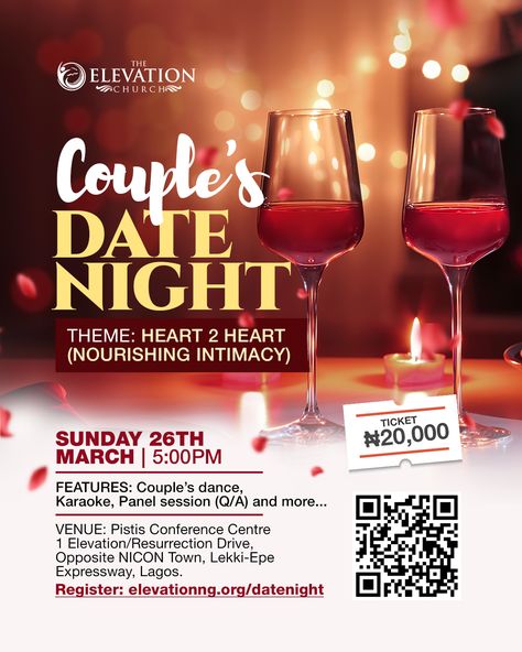 #couples #datenight #date #night #romanticdate #romantic #dinner #church #poster #design #dinnernight #heart #love Dinner Night Background, Dinner Night Flyer Design, Dinner Poster Design, Dinner Flyer Design, Couples Dinner Party, Church Valentines, Couples Date Night, Couples Dinner, Couples Poster