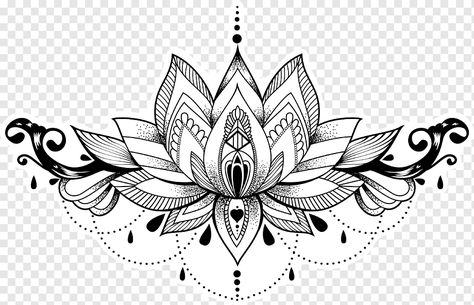 Transparent Tattoo, Mandala Arm Tattoo, Tato Mandala, Drawing Mandalas, Lotus Tattoos, Tattoo Png, Henna Drawings, Insect Tattoo, Tattoo Prices