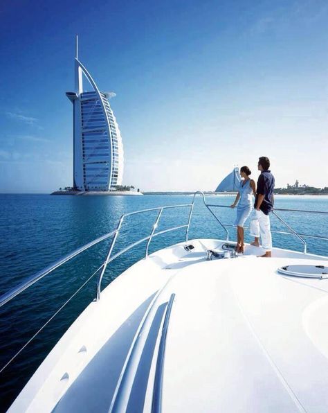 Dubai Lifestyle, Yacht Rental, Burj Al Arab, Visit Dubai, Honeymoon Packages, Dubai City, Careless Whisper, Dubai Travel, Shore Excursions