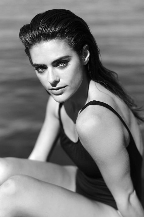 Alyson Le Borges. Granddaughter of famed French actor Alain Delon Alyson Le Borges, Surfing Clothes, Faces Women, Zara Models, Anthony Delon, Vicky Cristina Barcelona, Becoming An Actress, Vintage Swimsuit, Elsa Peretti