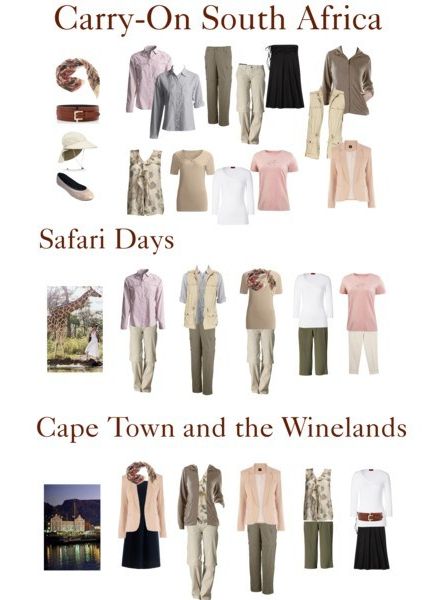 Africa Safari is the ultimate bucket list trip, but packing space is at a premium. How to packing for Safari in a Carry-On and still look good in Cape Town and the winelands – TravelingTulls #bucketlist #southafrica #carryon #travellight #capetown Africa Safari Clothes, Africa Packing List, South Africa Vacation, Africa Vacation, South Africa Safari, Safari Outfit, Safari Vacation, Africa Trip, Safari Outfits