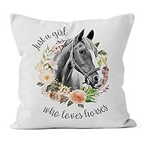 Girl Horse Room, Horse Themed Bedrooms, Horse Throw Pillows, Themed Bedrooms, Horse Flowers, Horse Pillow, Horses Theme, Horse Coloring Pages, Decorations For Home