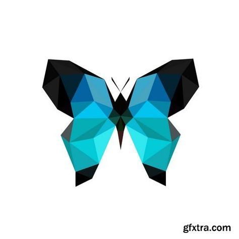 Butterfly Butterfly Logo, Triangles, Origami, Every Day, Stock Photos, Illustrations, Animals, Art