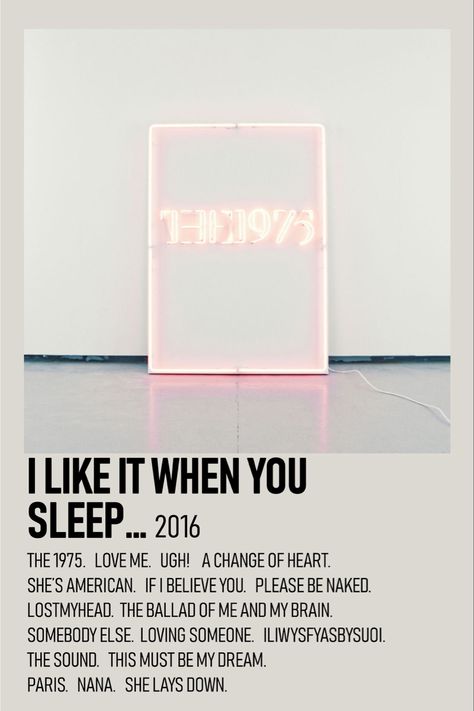 The 1975 Album Cover, Album Cover Decor, Alternative Album Covers, Album Cover Prints, Aesthetic Album Covers, The 1975 Album, The 1975 Poster, The 1975 Band, Album Cover Wall Decor