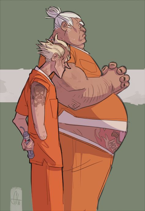 those few days in jail were fun… food was good, beds were comfy, but damn those walls coming down was the best Roadhog Fanart, Junk Rat, Junkrat Fanart, Road Hog, Junkrat And Roadhog, Funny Rats, Overwatch Fan Art, Nintendo Characters, Cute Rats