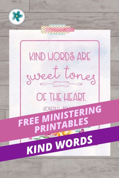 Kindness is both easy and hard to find in this world. Use this free Ministering Printable to remind yourself and others the value of kindness. #MinisteringPrintables #Ministering #Kindness #FreePrintables #LDSprintables #LatterDaySaint Ministering Handouts, Lds Seminary, Relief Society Lessons, Lds Lessons, Lds Printables, Lds Scriptures, Service Ideas, Doctrine And Covenants, Visiting Teaching