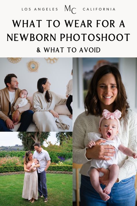 Want picture-perfect newborn photos? Check out these newborn photography outfit ideas! This guide is perfect for casual newborn photoshoots at home or formal sessions. Click through for tips on what to wear and what to avoid for your newborn photography session. I offer at-home newborn photography in Los Angeles. Get inspired by documentary style newborn photography and lifestyle photo tips! Fall Newborn Pictures, Photoshoots At Home, Newborn Photoshoot At Home, Newborn Picture Outfits, Photography Outfit Ideas, Newborn Photography Ideas, Lifestyle Newborn Family, Newborn Family Pictures, Family Photos What To Wear