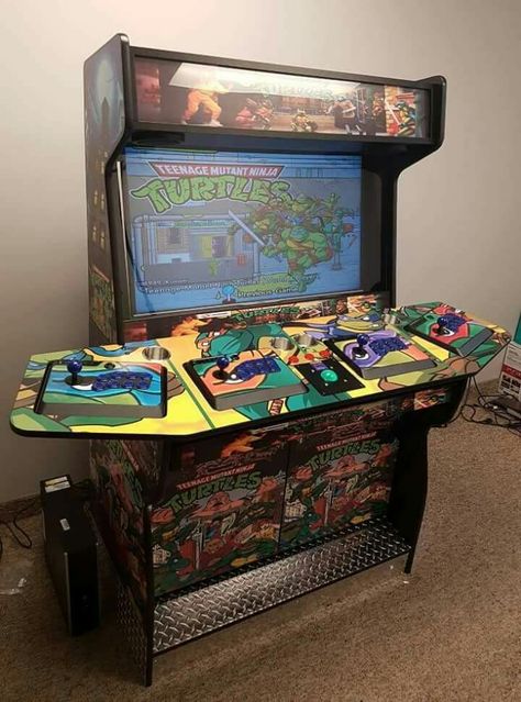 Custom Arcade Cabinet, Mame Cabinet, Arcade Cabinet Plans, Diy Arcade Cabinet, Arcade Table, Arcade Retro, Arcade Room, Blog Wallpaper, Retro Arcade Games